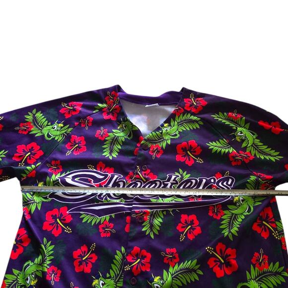 Sugar Land Skeeters Hawaiian Print Jersey Swatson 20 Houston AAA Men Sz XL - Picture 3 of 6